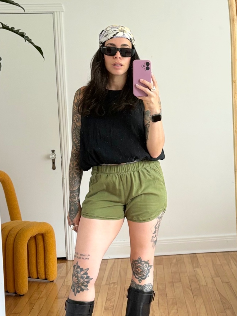 Zara bubble hem crop top